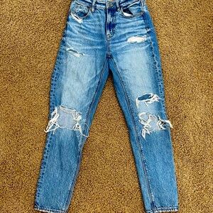 American Eagle 00 mom jeans